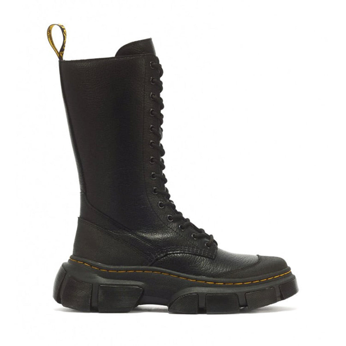 Dr. MARTENS DMXL 14i 14 Eye Boots ドクターマーチン DMXL 14 ホール ブーツ DM-43129001-BK【レディース ボリュームソール 厚底ブーツ プラットフォーム  レースアップ 26FW】