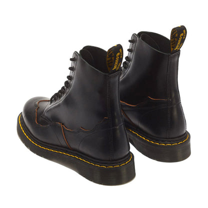 Dr. MARTENS 1460 PASCAL RI 8 Eye Boots ドクターマーチン 1460 PASCAL RI 8 ホール ブーツ DM-43214001-BK【メンズ 8ホールブーツ レースアップブーツ パッチワークブーツ レザーシューズ 26FW】