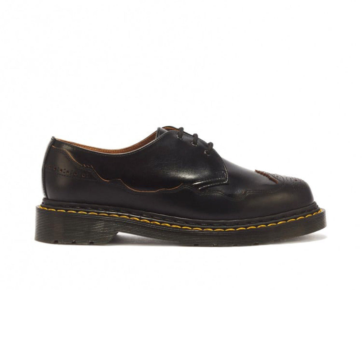 Dr. MARTENS 1461 RI 3 Eye Shoe ドクターマーチン 1461 RI 3 ホール シューズ DM-43218001-BK【メンズ 3ホールシューズ レースアップシューズ パッチワークシューズ 26FW】