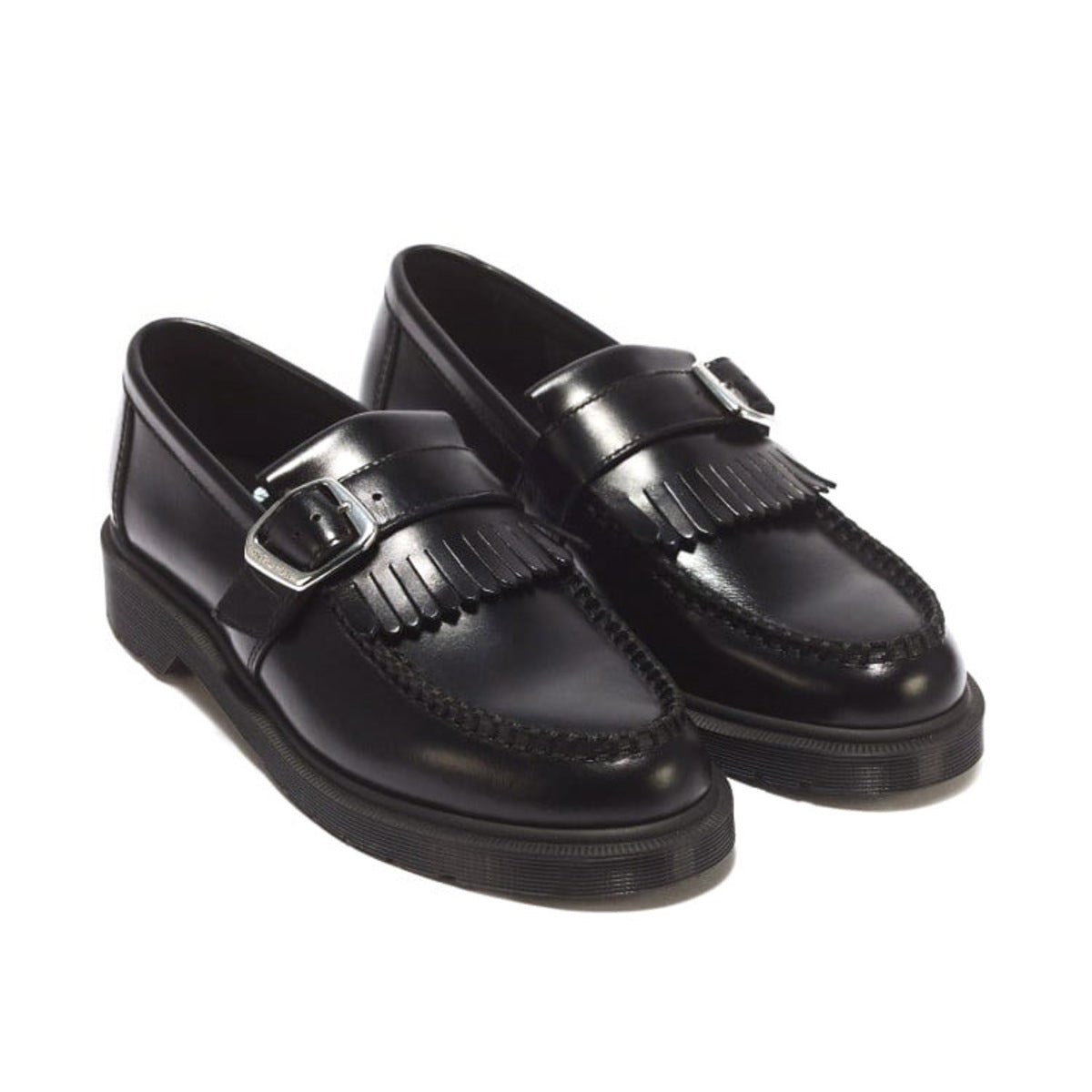 Dr. MARTENS ADRIAN Buckle Loafer ドクターマーチン ADRIAN バックル ローファー DM-43571001-BK【メンズ バックルローファー タッセルローファー フルグレインレザー レザーアッパー 26FW】