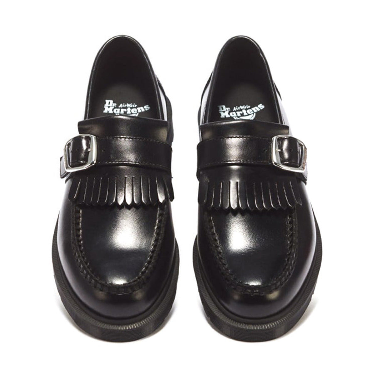 Dr. MARTENS ADRIAN Buckle Loafer ドクターマーチン ADRIAN バックル ローファー DM-43571001-BK【メンズ バックルローファー タッセルローファー フルグレインレザー レザーアッパー 26FW】