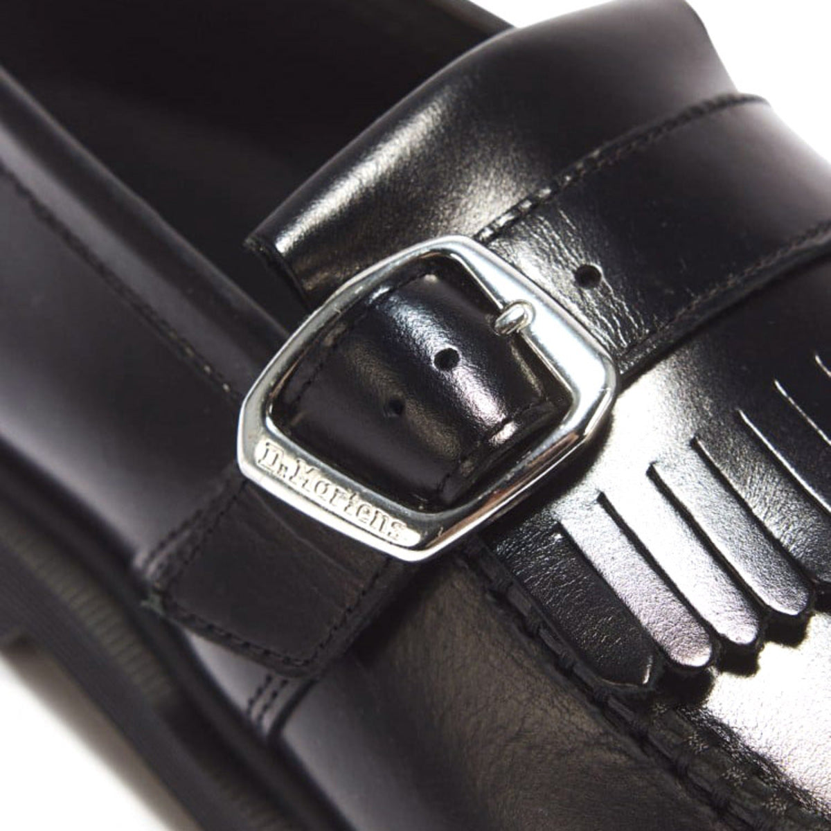 Dr. MARTENS ADRIAN Buckle Loafer ドクターマーチン ADRIAN バックル ローファー DM-43571001-BK【メンズ バックルローファー タッセルローファー フルグレインレザー レザーアッパー 26FW】