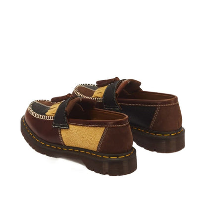 Dr. MARTENS ADRIAN PWRK Tassel Loafer ドクターマーチン ADRIAN PWRK タッセル ローファー DM-43585960-DBR【メンズ タッセルローファー ダブルタッセルローファー フリンジローファー 26FW】
