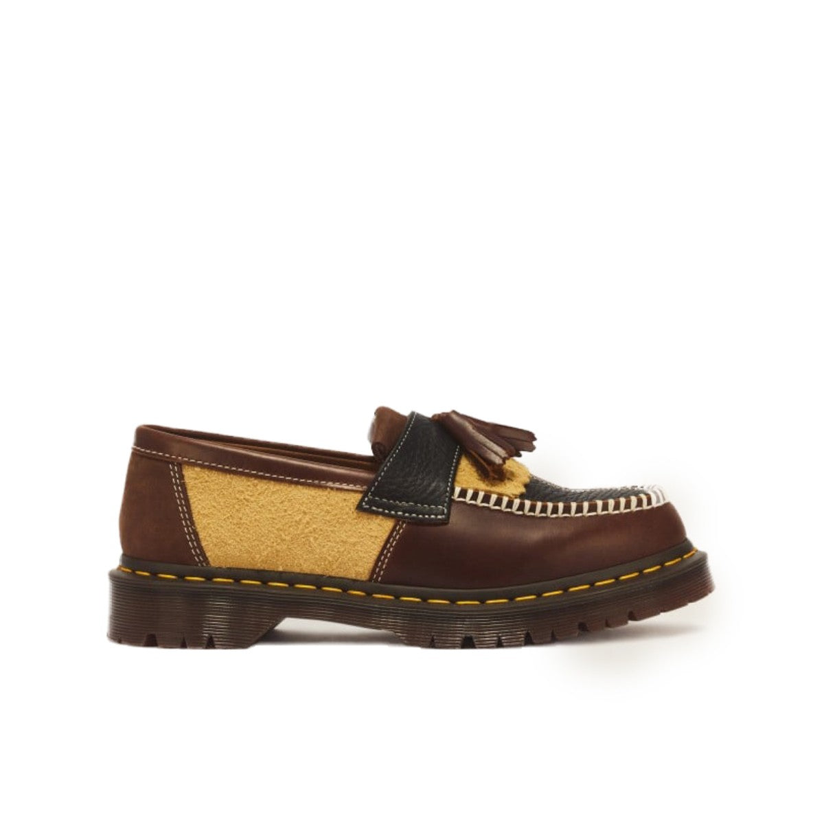 Dr. MARTENS ADRIAN PWRK Tassel Loafer ドクターマーチン ADRIAN PWRK タッセル ローファー DM-43585960-DBR【メンズ タッセルローファー ダブルタッセルローファー フリンジローファー 26FW】