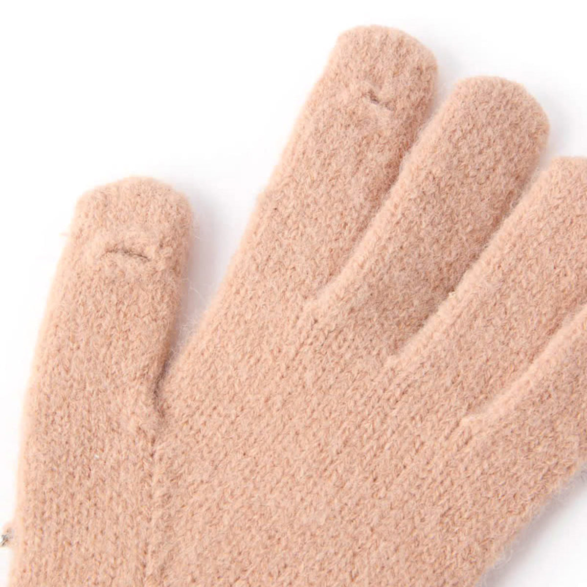 Casselini Knit Bijou Gloves キャセリーニ ニットビジューグローブ 262-112208【レディース 手袋 防寒性 真冬 ガーリー デイリーユース 26FW】