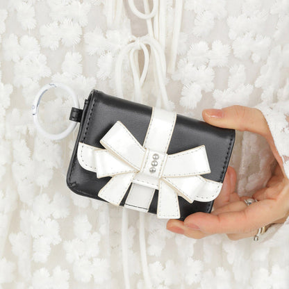 Casselini Gift Motif Multi-Case キャセリーニ ギフトモチーフマルチケース 263-110603【レディース カードケース 名刺入れ リボン 収納 ガーリー 26FW】