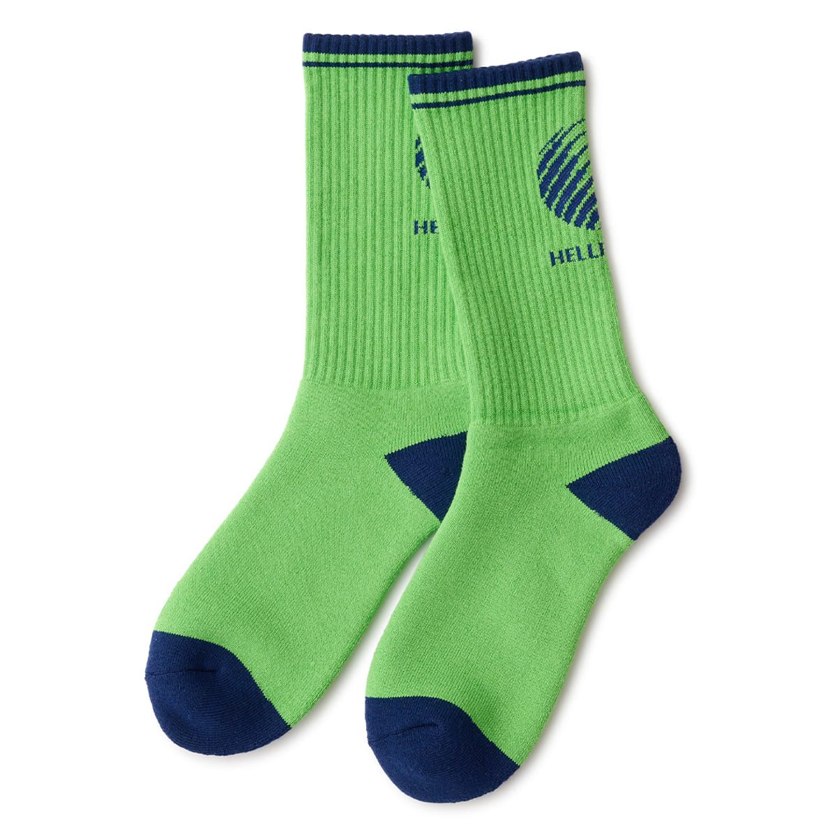 Hellrazor LOGO SOX ヘルレイザー ロゴ ソックス 01126AW0802【メンズ ソックス 靴下 クルーソックス 26FW】