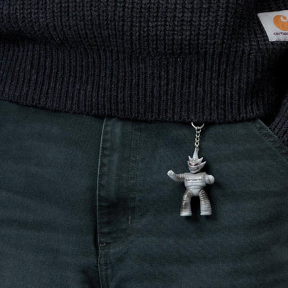 Carhartt WIP Wiptopia II Danvillain Keychain カーハートワークインプログレス ウィプトピア II ダンヴィラン キーチェーン I03755140ZXX26FW【メンズ キーホルダー マスコット グラフィック キャラクター 26FW】