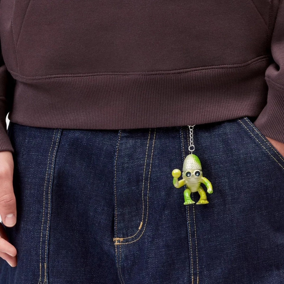 Carhartt WIP Wiptopia II D3tro1t Keychain カーハートワークインプログレス ウィプトピア II デトロイト キーチェーン I03759540ZXX26FW【メンズ キーホルダー マスコット グラフィック キャラクター 26FW】