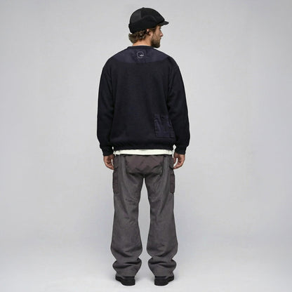 wfeld Functional Waffle Henley Shirt フェルド ファンクショナル ワッフル ヘンリー シャツ WF-26AW-WLD-CT04【メンズ ヘンリーシャツ ワッフル生地 速乾性 レイヤード デイリーユース 26FW】