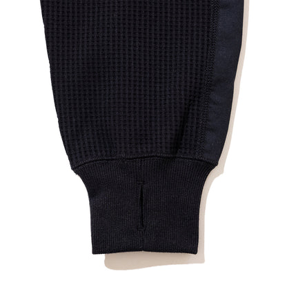 wfeld Functional Waffle Henley Shirt フェルド ファンクショナル ワッフル ヘンリー シャツ WF-26AW-WLD-CT04【メンズ ヘンリーシャツ ワッフル生地 速乾性 レイヤード デイリーユース 26FW】