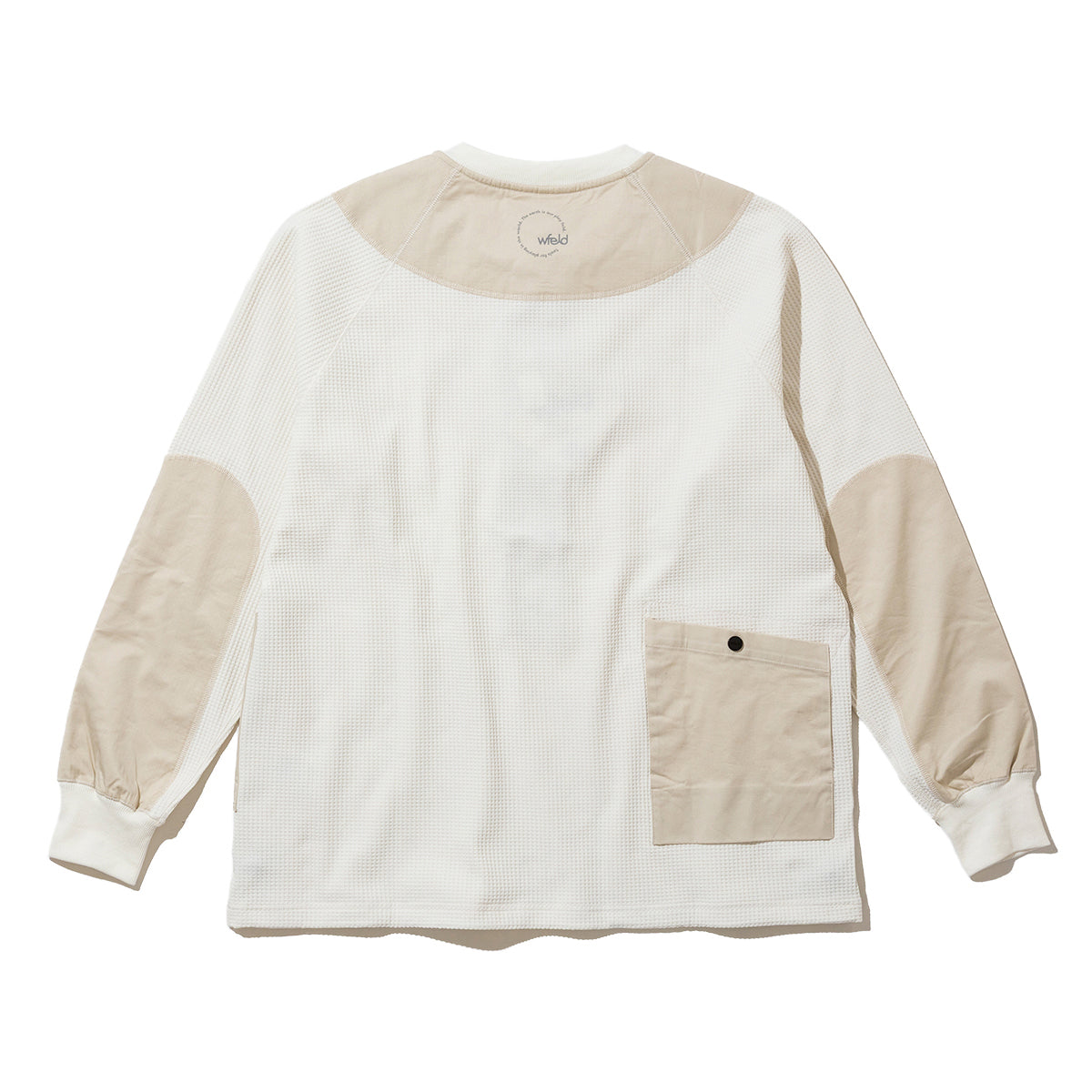 wfeld Functional Waffle Henley Shirt フェルド ファンクショナル ワッフル ヘンリー シャツ WF-26AW-WLD-CT04【メンズ ヘンリーシャツ ワッフル生地 速乾性 レイヤード デイリーユース 26FW】