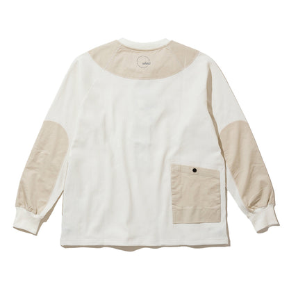 wfeld Functional Waffle Henley Shirt フェルド ファンクショナル ワッフル ヘンリー シャツ WF-26AW-WLD-CT04【メンズ ヘンリーシャツ ワッフル生地 速乾性 レイヤード デイリーユース 26FW】