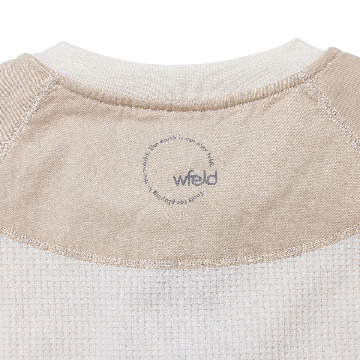 wfeld Functional Waffle Henley Shirt フェルド ファンクショナル ワッフル ヘンリー シャツ WF-26AW-WLD-CT04【メンズ ヘンリーシャツ ワッフル生地 速乾性 レイヤード デイリーユース 26FW】