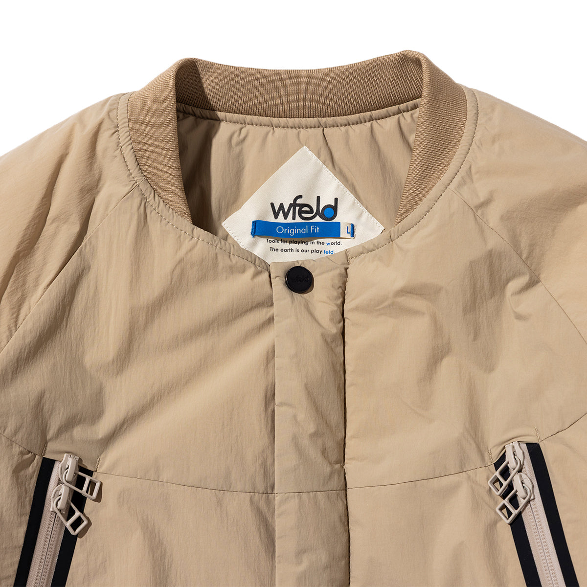 wfeld Powder-Touch Nylon PrimaLoft Jacket フェルド パウダータッチ ナイロン プリマロフト ジャケット WF-26AW-WLD-JK02【メンズ パウダータッチ 中綿 カジュアル デイリーユース 26FW】