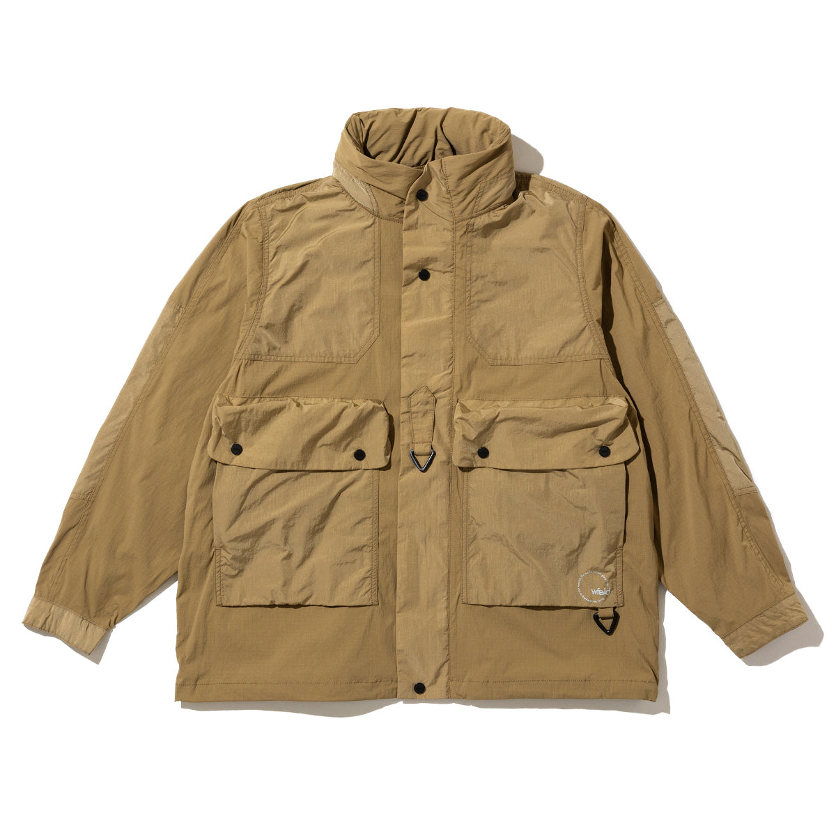 wfeld 2-Way Stretch Ripstop Mountain Short Jacket フェルド 2-Way ストレッチ リップストップ マウンテン ショート ジャケット WF-26AW-WLD-JK04【メンズ マウンテンジャケット ショート丈 オーバーサイズ カジュアル デイリーユース 26FW】