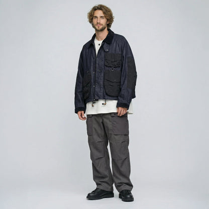 wfeld SOLOTEX(R) Denim Short Coverall フェルド ソロテックス デニム ショート カバーオール WF-26AW-WLD-JK07【メンズ デニム素材 ショート丈 耐久性 カジュアル デイリーユース 26FW】