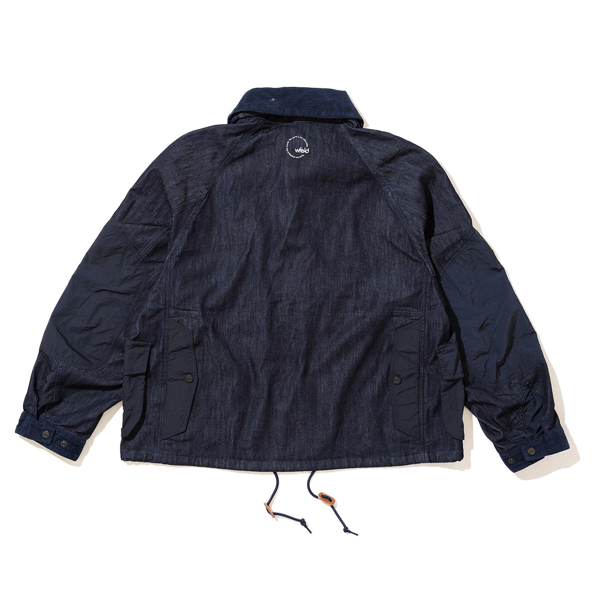 wfeld SOLOTEX(R) Denim Short Coverall フェルド ソロテックス デニム ショート カバーオール WF-26AW-WLD-JK07【メンズ デニム素材 ショート丈 耐久性 カジュアル デイリーユース 26FW】