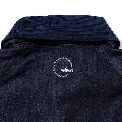 wfeld SOLOTEX(R) Denim Short Coverall フェルド ソロテックス デニム ショート カバーオール WF-26AW-WLD-JK07【メンズ デニム素材 ショート丈 耐久性 カジュアル デイリーユース 26FW】