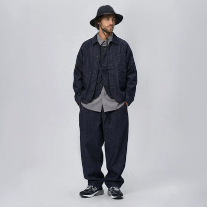 wfeld FlexDura Denim Pants フェルド フレックスデュラ デニム パンツ WF-26AW-WLD-PT01【メンズ デニム素材 フロントタック カジュアル リラックス感 デイリーユース 26FW】