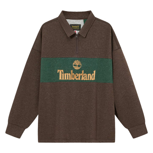 Timberland Rugby Polo Shirt ティンバーランド ラグビー ポロシャツ 0YHED【メンズ ヘリテージテイスト ポロスウェットシャツ スウェットシャツ 26FW】