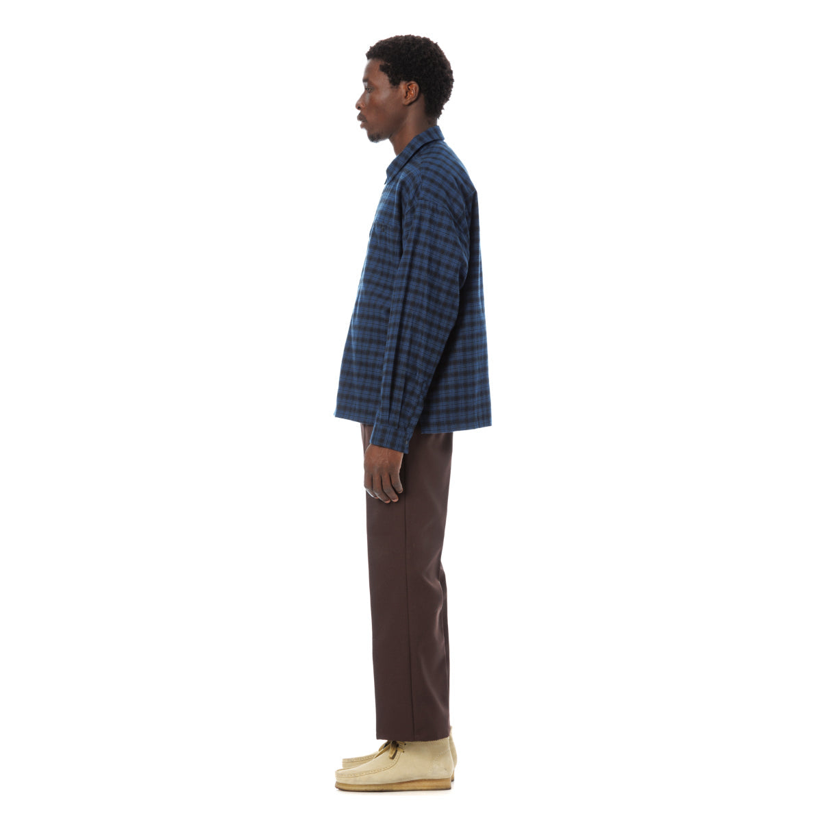 Organic Cotton Check Work Shirt