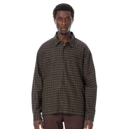 Organic Cotton Check Work Shirt