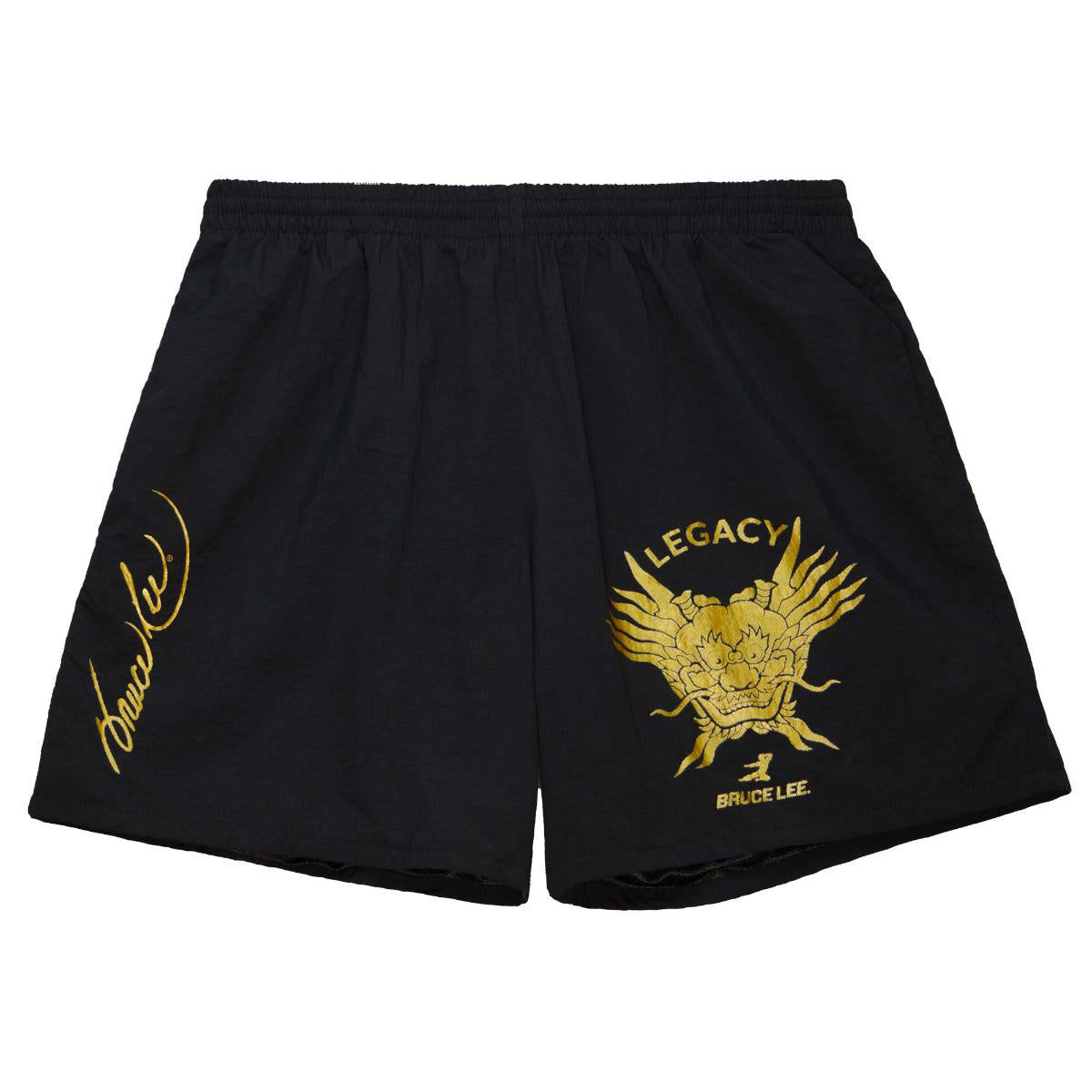 B.LEE DRAGON'SHEAD SCRIPT SHORTS