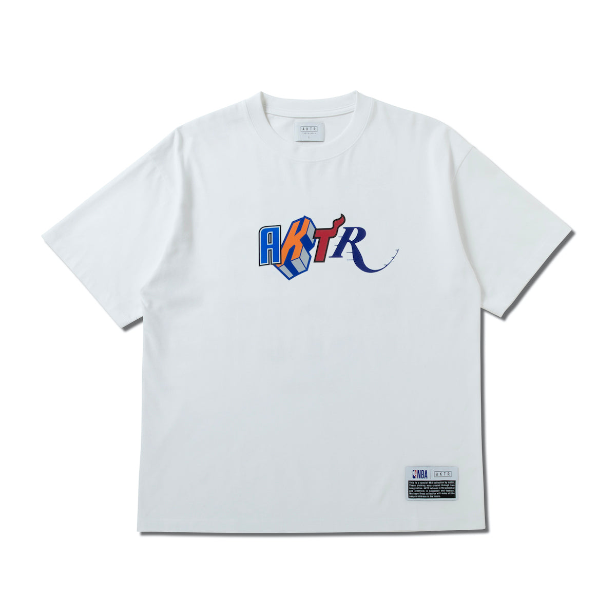 NBA x AKTR CUT UP LOGO COTTON TEE