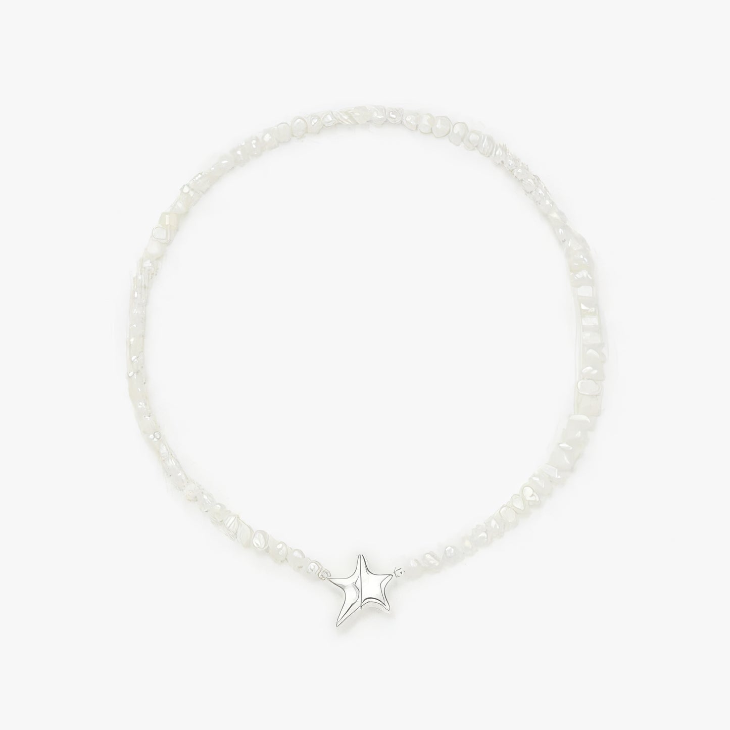 Magnets Star Necklace /Pearl