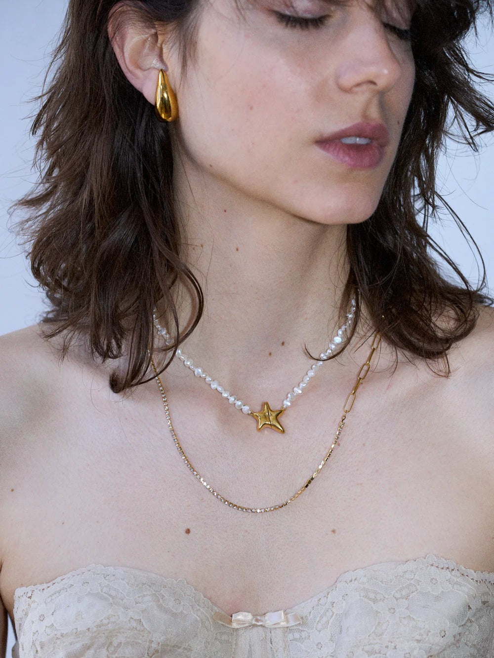 KNOWHOW Magnets Star Necklace /Pearl – Kinetics（キネティクス
