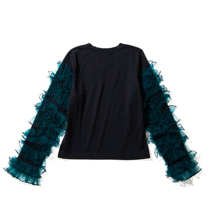 FRILL SLEEVE C/S
