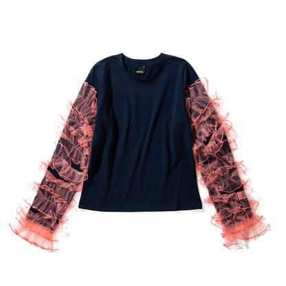 FRILL SLEEVE C/S