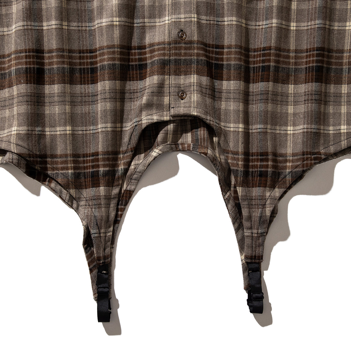 2WAY FLANNEL CHECK SHIRT