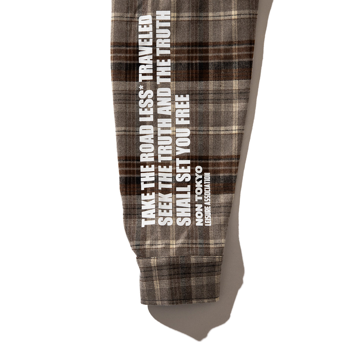 2WAY FLANNEL CHECK SHIRT