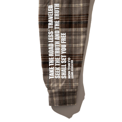 2WAY FLANNEL CHECK SHIRT