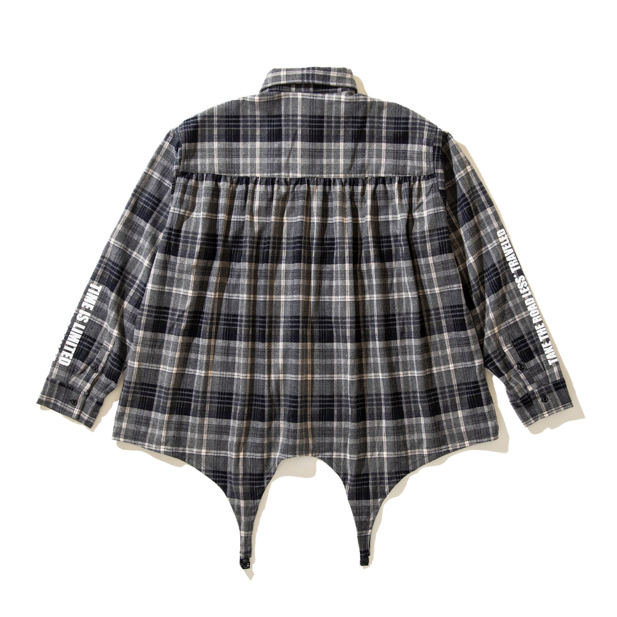 2WAY FLANNEL CHECK SHIRT