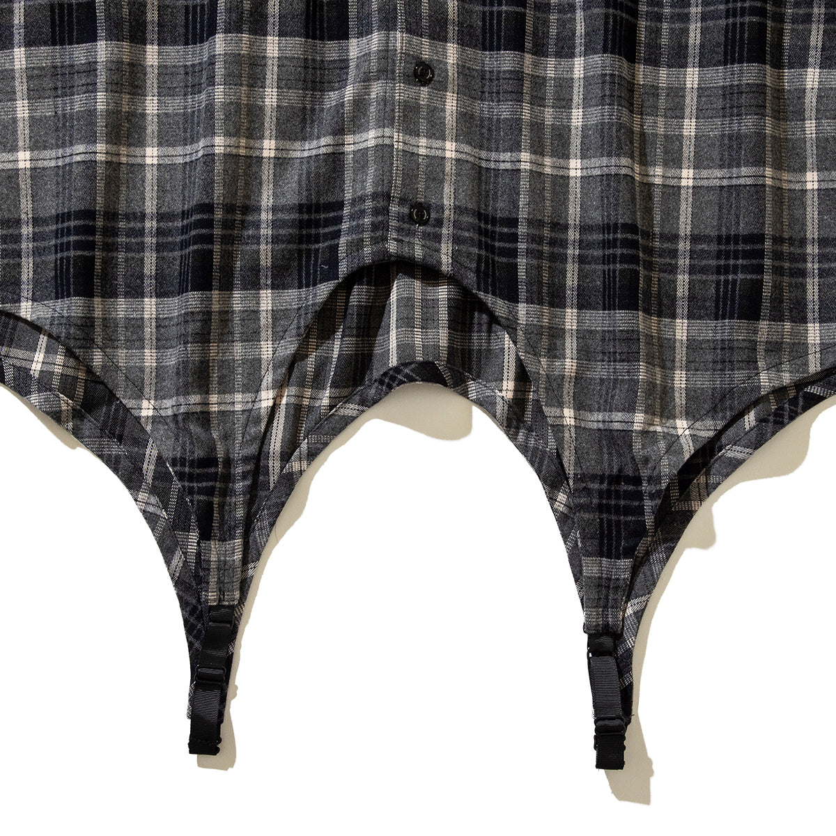 2WAY FLANNEL CHECK SHIRT