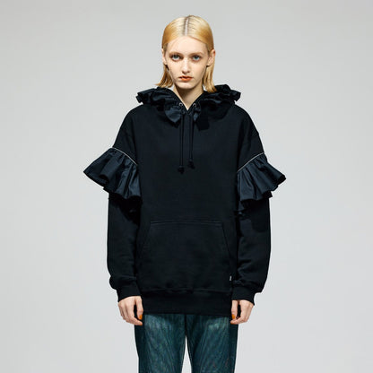 FRILL SWEAT HOODIE