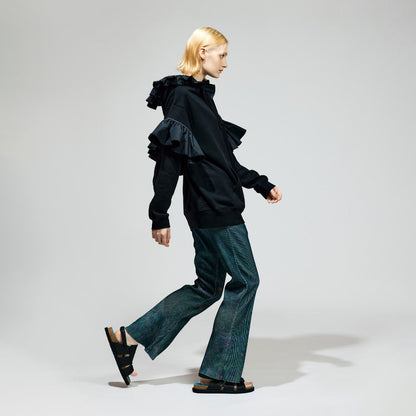 FRILL SWEAT HOODIE