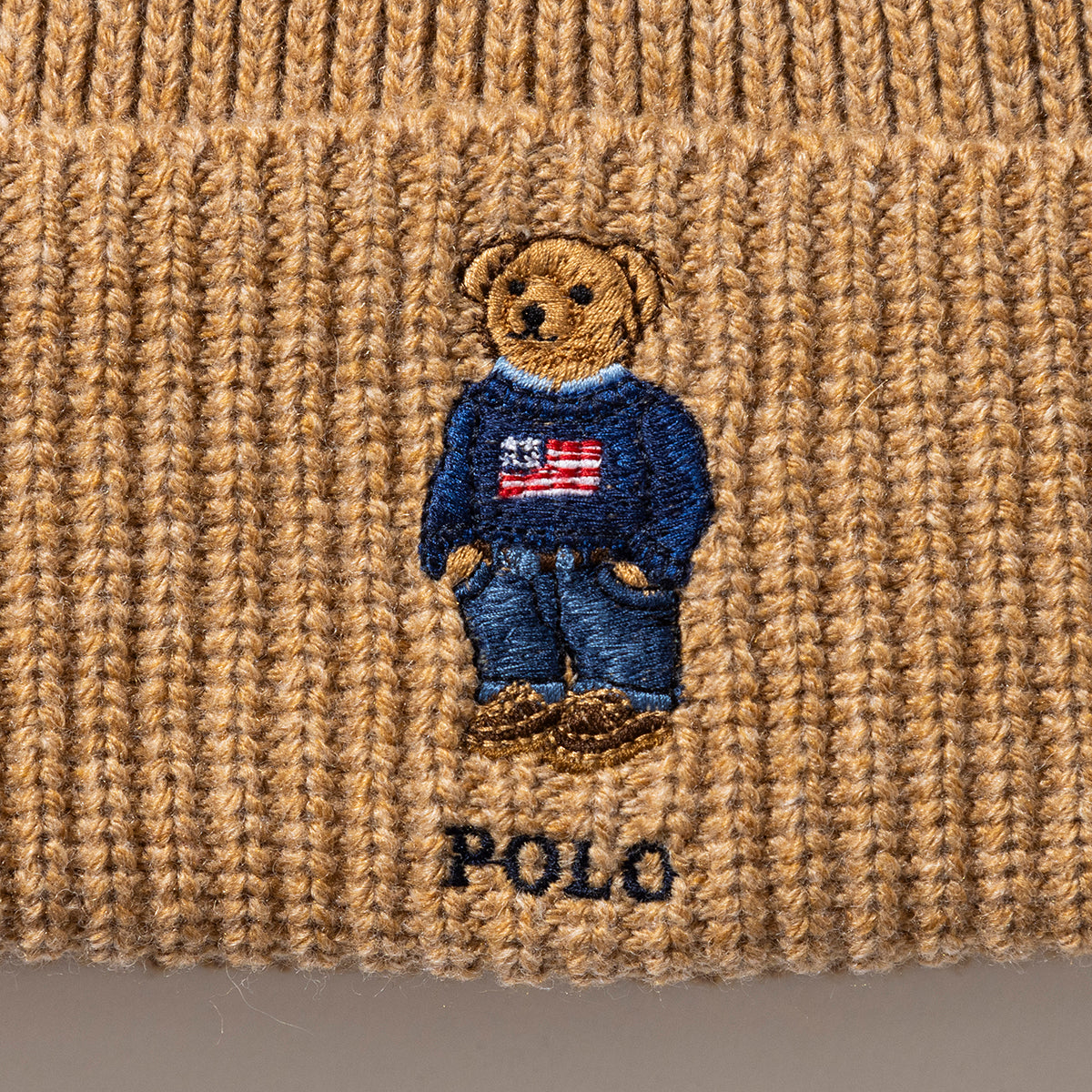 FLAG POLO BEAR BEANIE