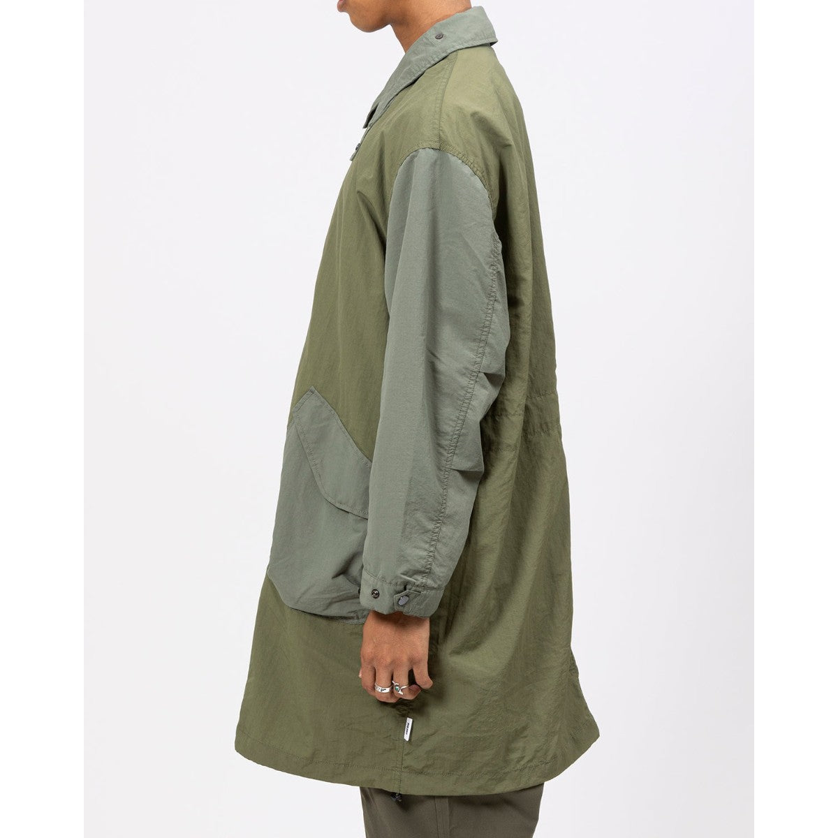 PACKABLE RIPSTOP BALCOLLAR COAT