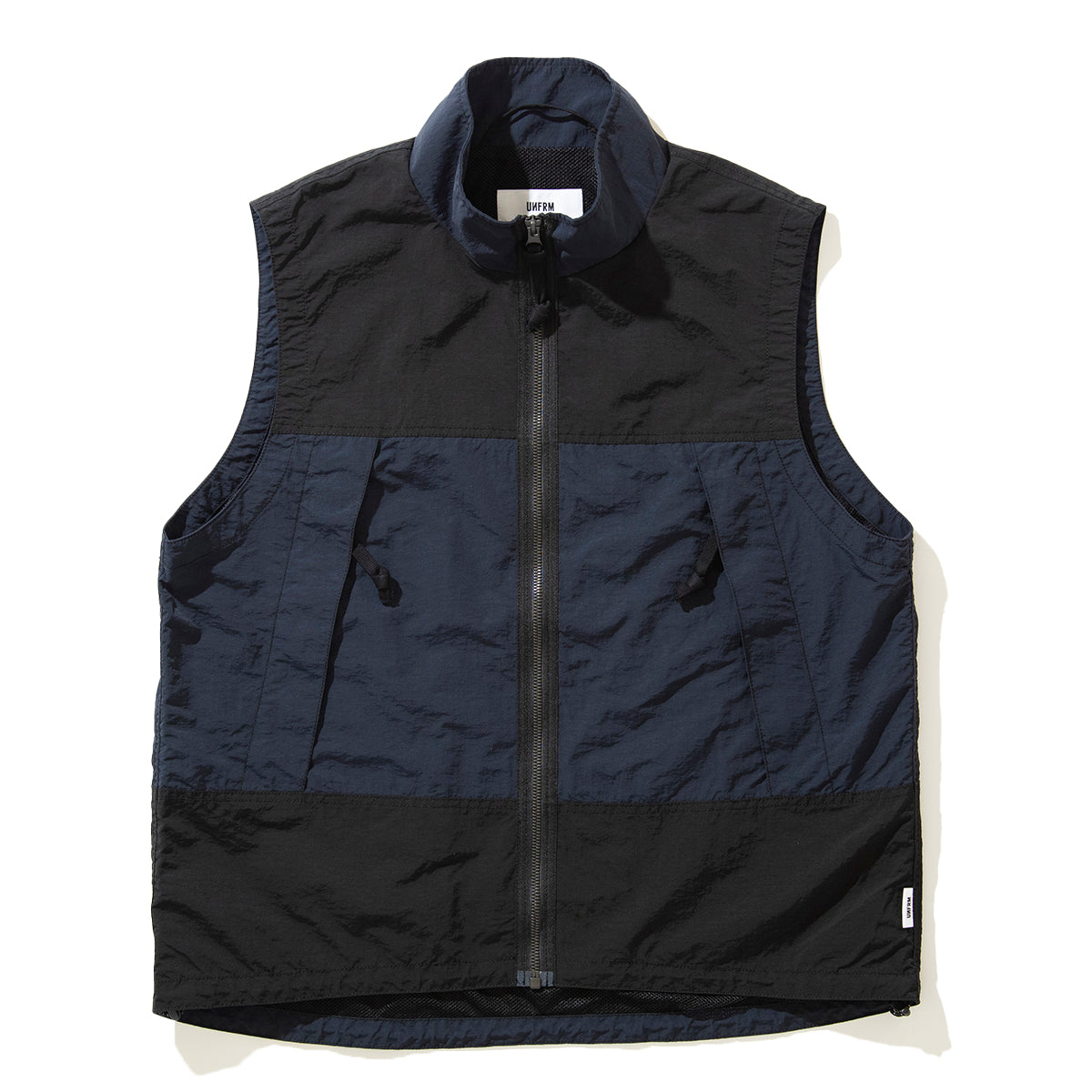 PACKABLE RIPSTOP STAND COLLAR VEST