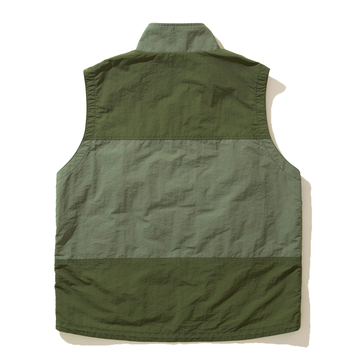 PACKABLE RIPSTOP STAND COLLAR VEST