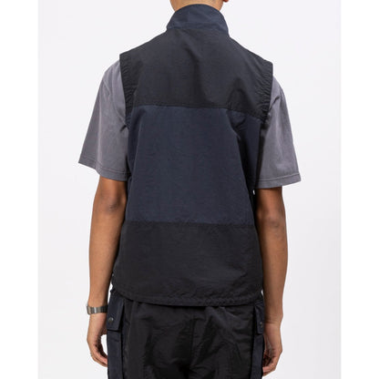 PACKABLE RIPSTOP STAND COLLAR VEST