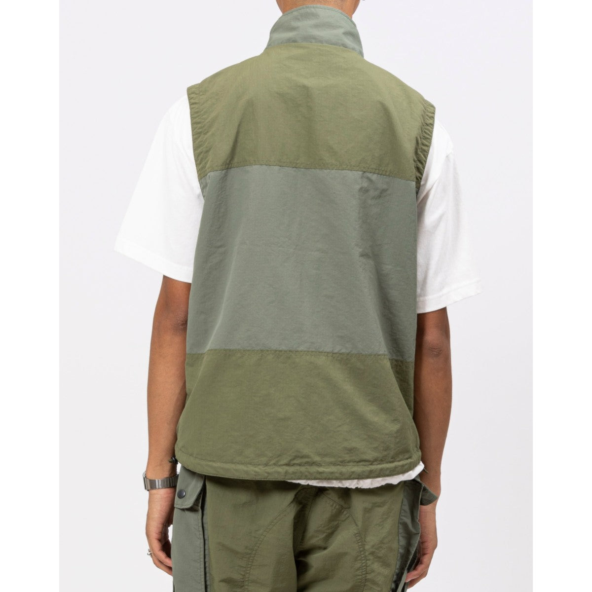 PACKABLE RIPSTOP STAND COLLAR VEST