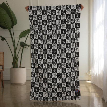 Dance Floor Beach Towel