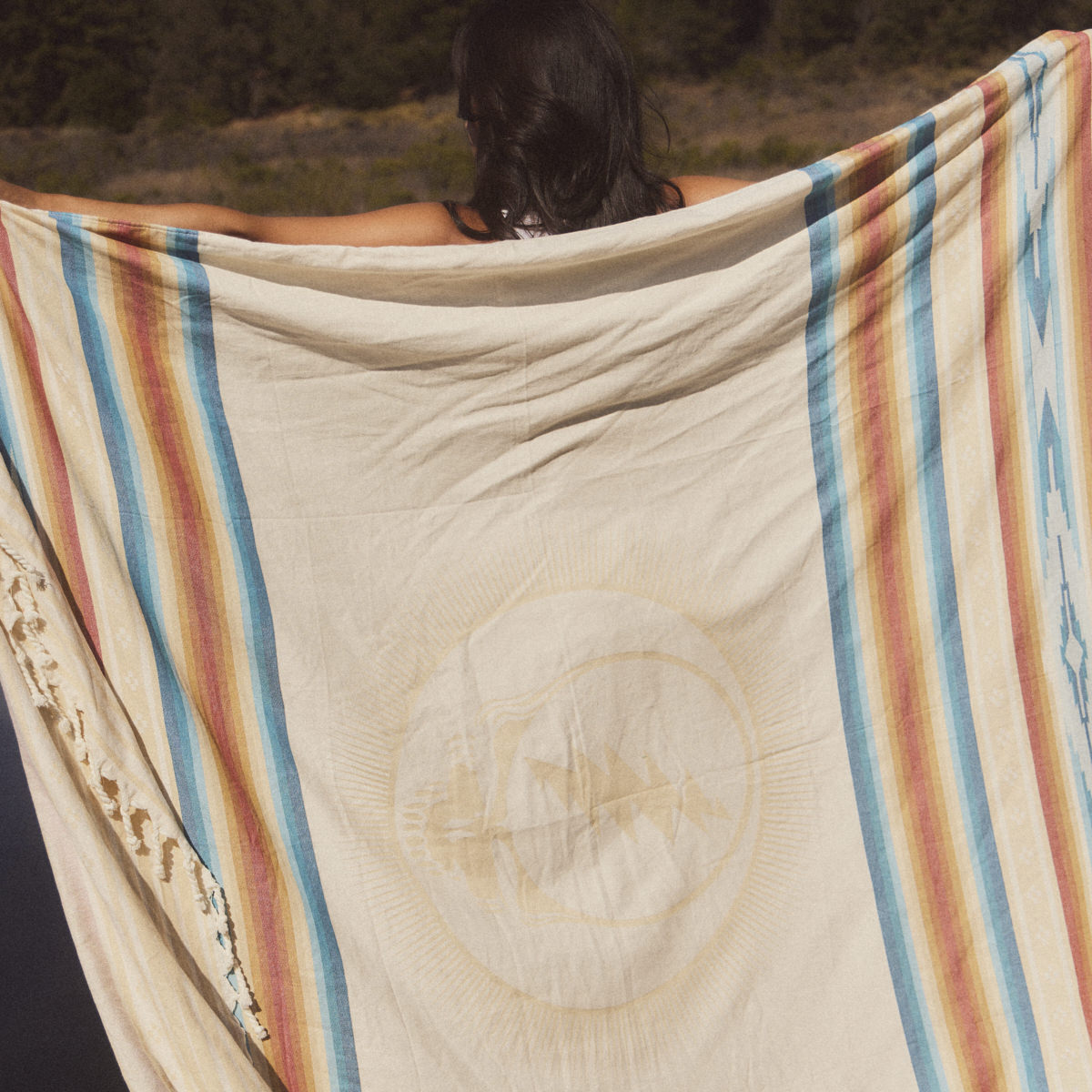 Cosmic Creek Throw Blanket