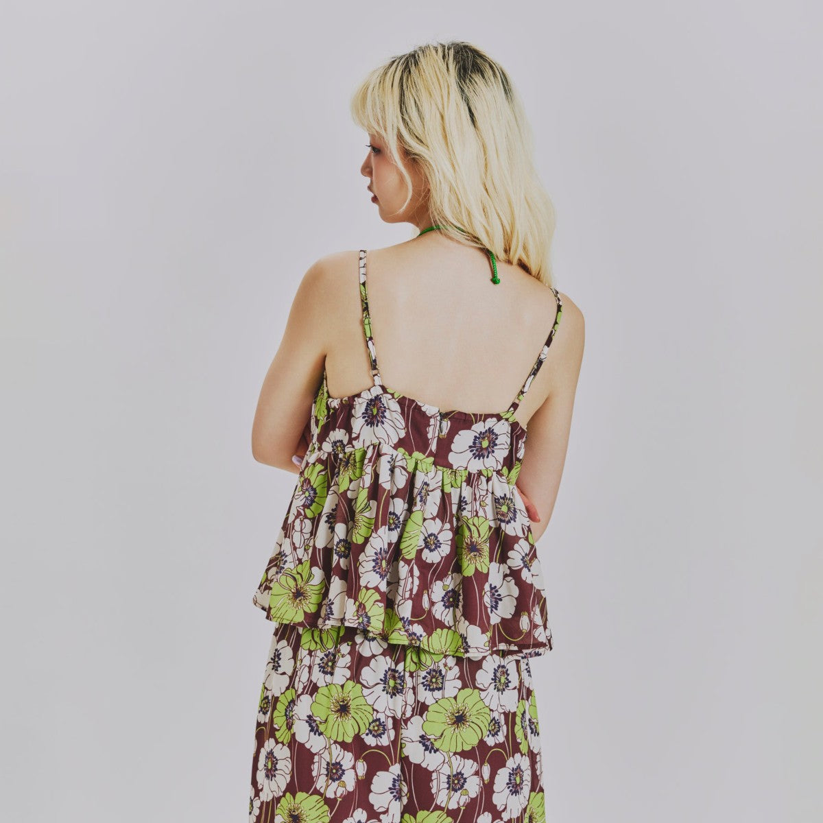 SUMMER RETRO FLORAL CAMISOLE