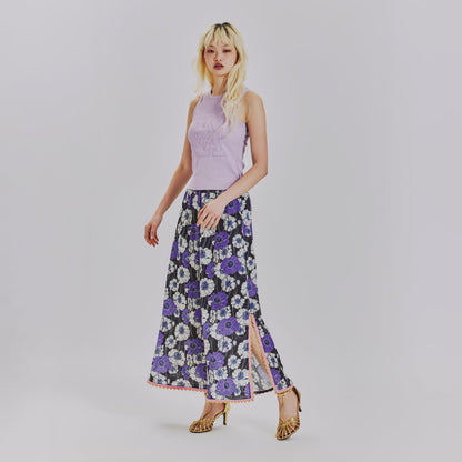 SUMMER RETRO FLORAL EASY PANTS